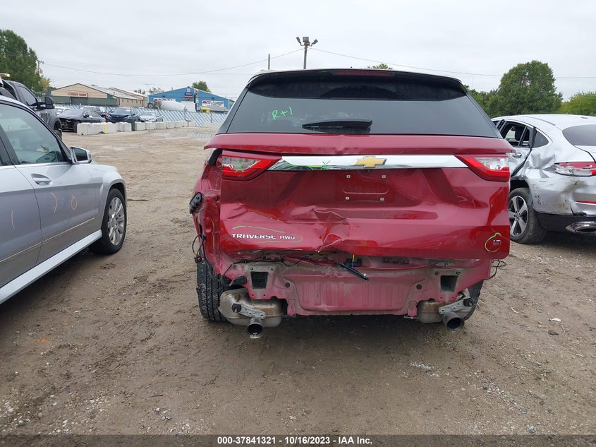 VIN 1GNEVGKW1MJ132905 2021 CHEVROLET TRAVERSE LT CLOTH