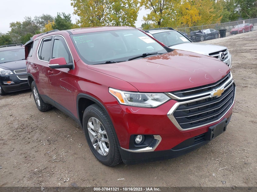 VIN 1GNEVGKW1MJ132905 2021 CHEVROLET TRAVERSE LT CLOTH