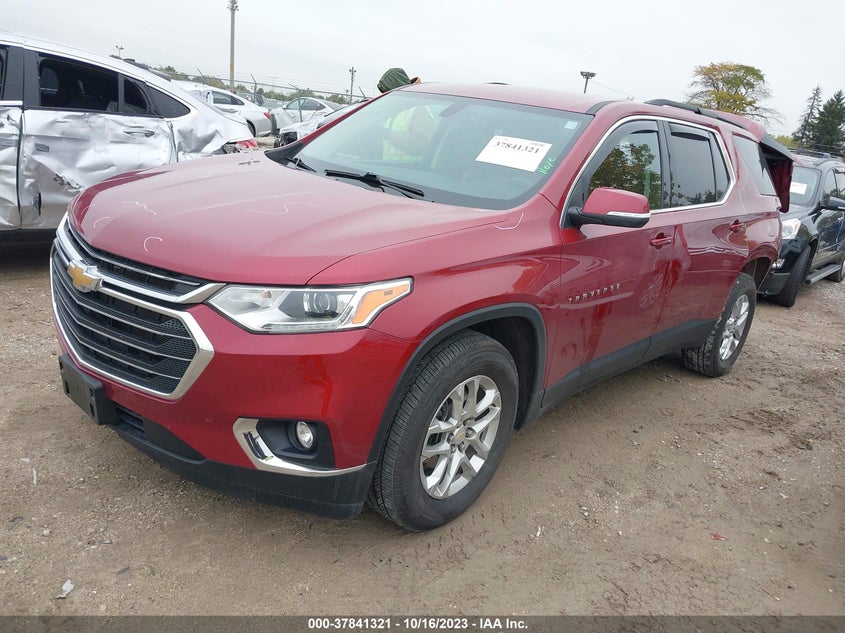 VIN 1GNEVGKW1MJ132905 2021 CHEVROLET TRAVERSE LT CLOTH