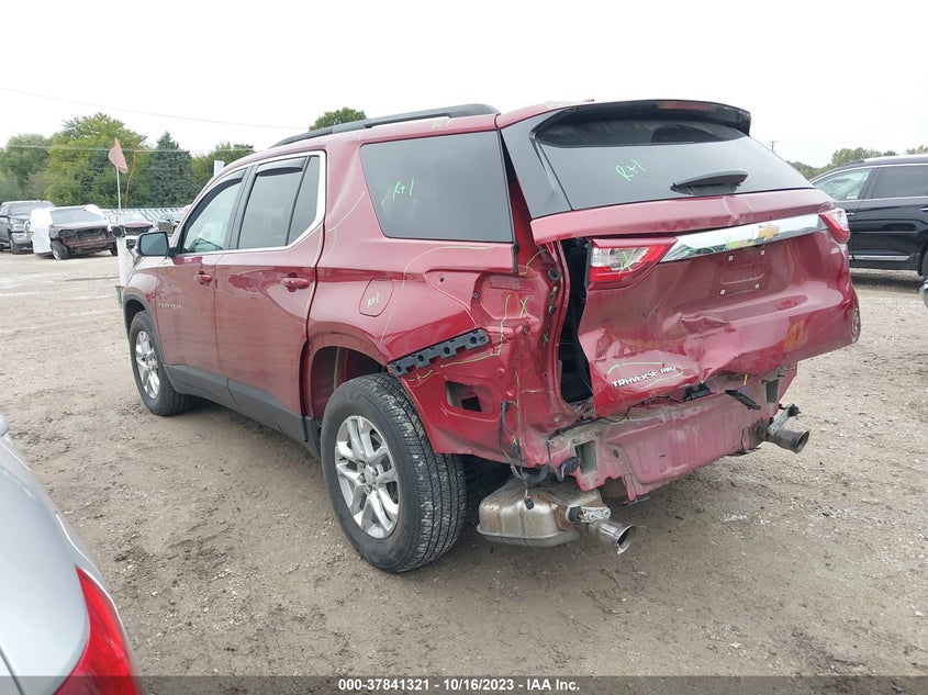 VIN 1GNEVGKW1MJ132905 2021 CHEVROLET TRAVERSE LT CLOTH