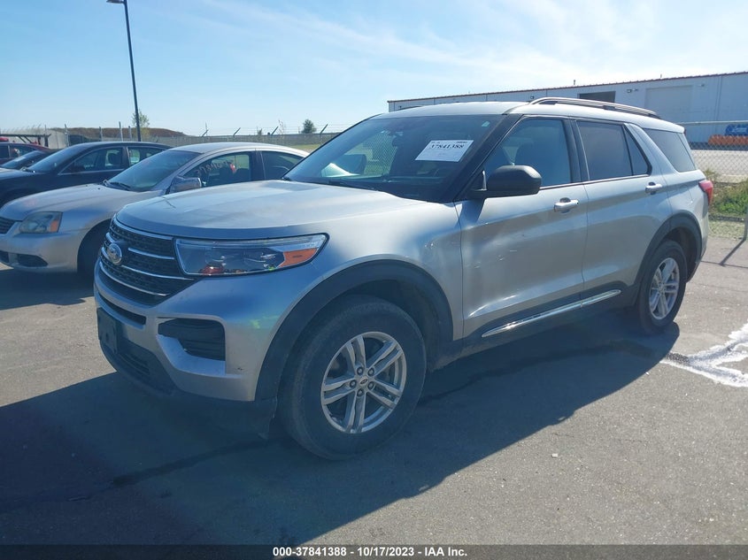 VIN 1FMSK8DH1LGA92597 2020 FORD EXPLORER XLT