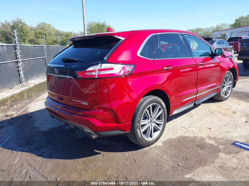 2FMPK3K9XKBB46232 2019 FORD EDGE, photo no. 4