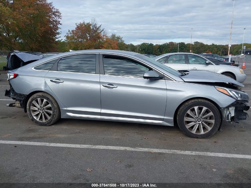 2017 HYUNDAI SONATA SPORT - 5NPE34AF1HH586939