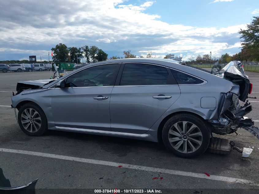 2017 HYUNDAI SONATA SPORT - 5NPE34AF1HH586939