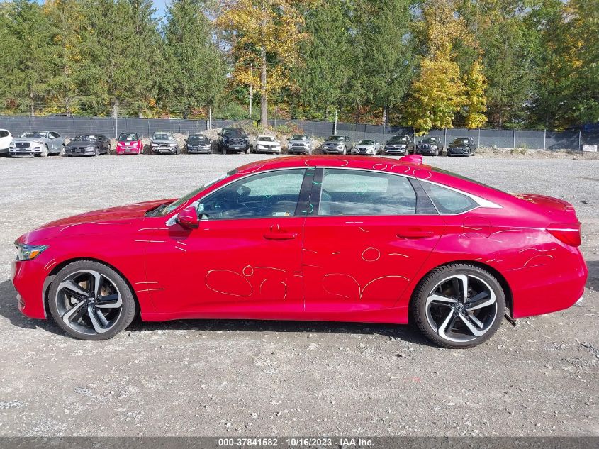 2018 HONDA ACCORD SPORT - 1HGCV1F33JA091235