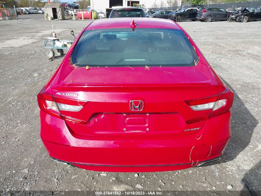 2018 HONDA ACCORD SPORT - 1HGCV1F33JA091235