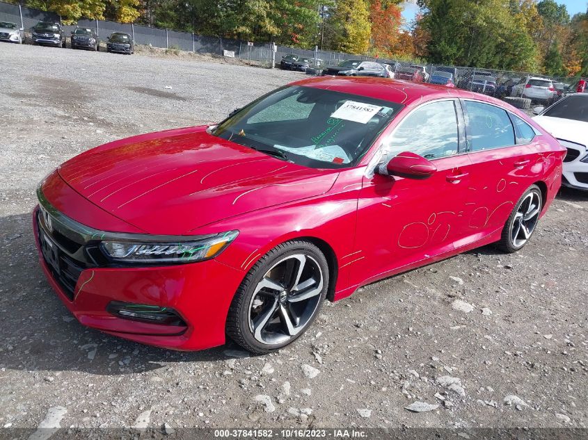 2018 HONDA ACCORD SPORT - 1HGCV1F33JA091235