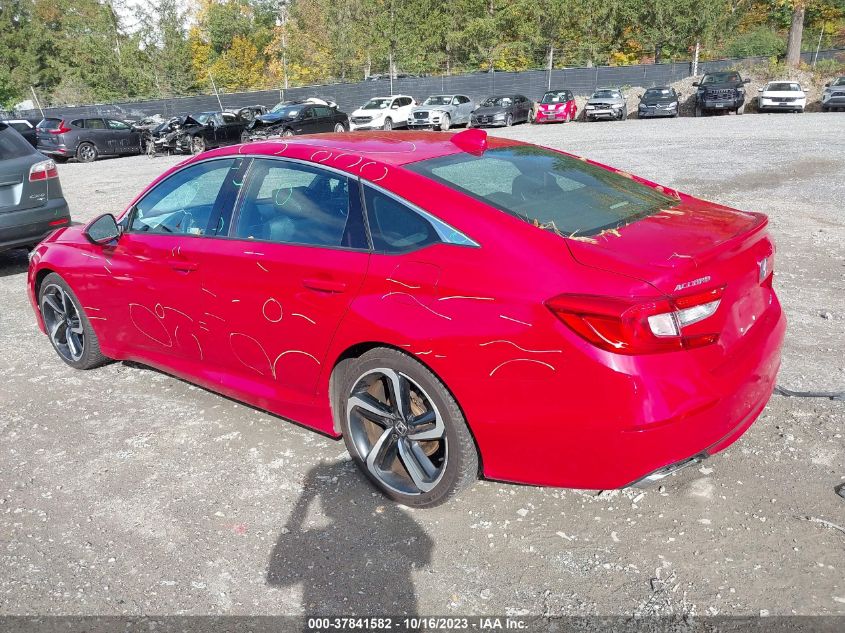 2018 HONDA ACCORD SPORT - 1HGCV1F33JA091235