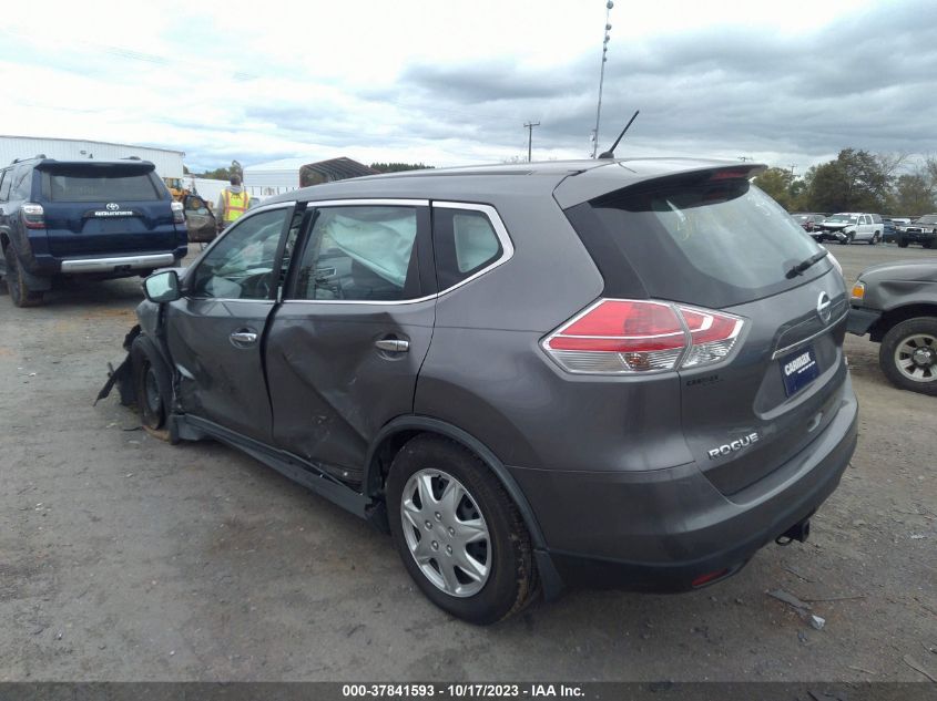 2015 NISSAN ROGUE S/SL/SV - KNMAT2MV1FP502920