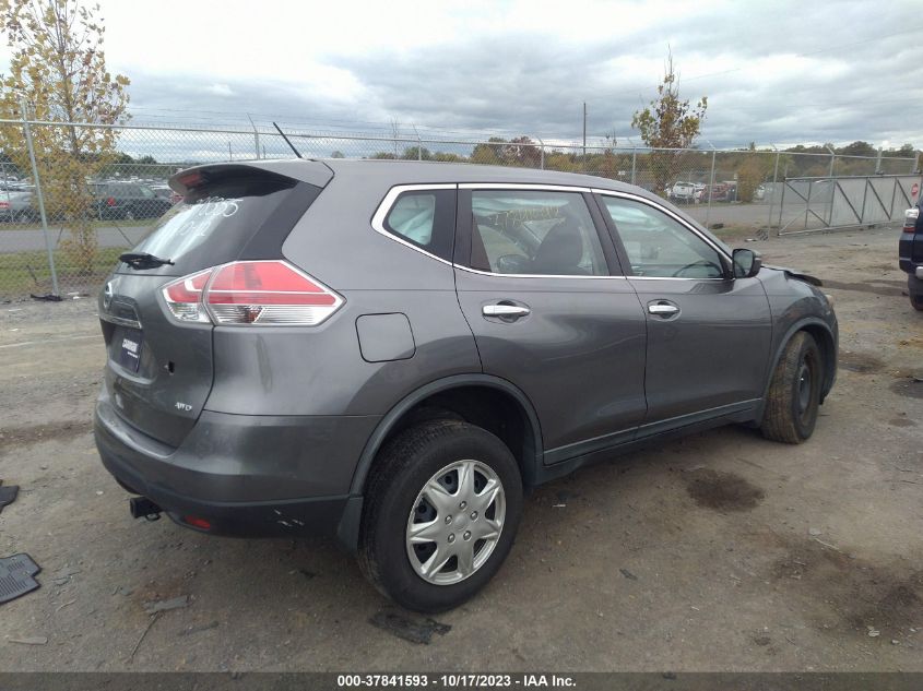 2015 NISSAN ROGUE S/SL/SV - KNMAT2MV1FP502920
