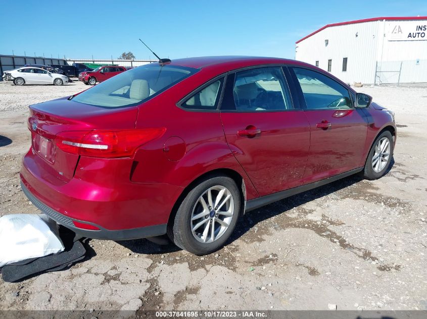 2017 FORD FOCUS SE - 1FADP3F2XHL337556