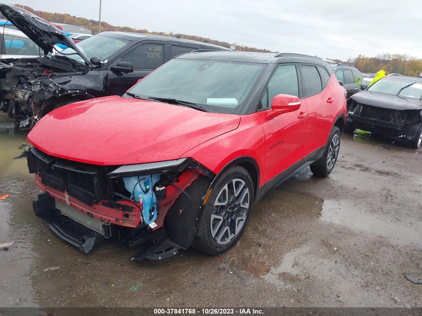 VIN 3GNKBERS5PS102523 2023 CHEVROLET BLAZER RS