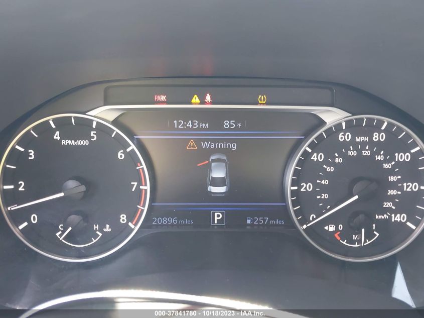 2022 NISSAN ALTIMA SV - 1N4BL4DVXNN419938