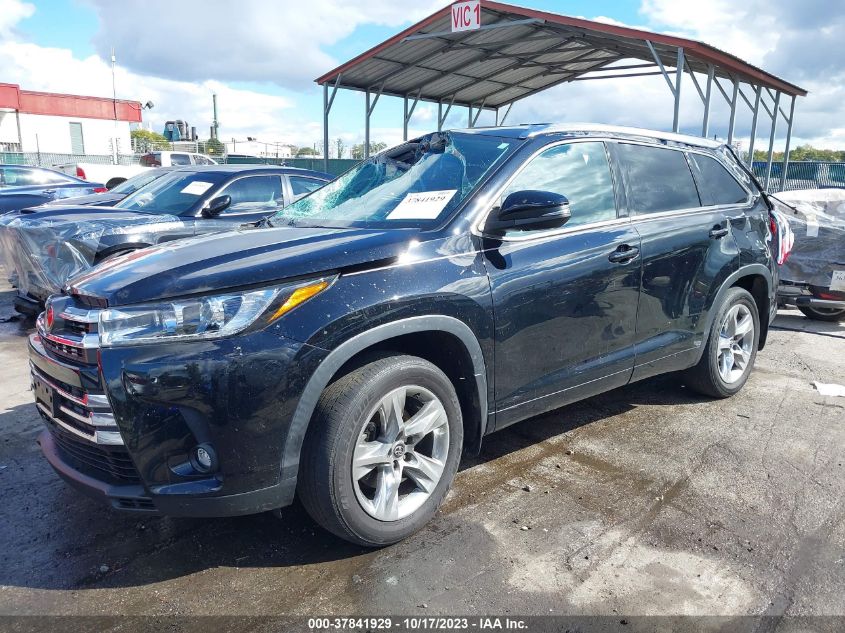 2019 TOYOTA HIGHLANDER LIMITED - 5TDDZRFH0KS712565