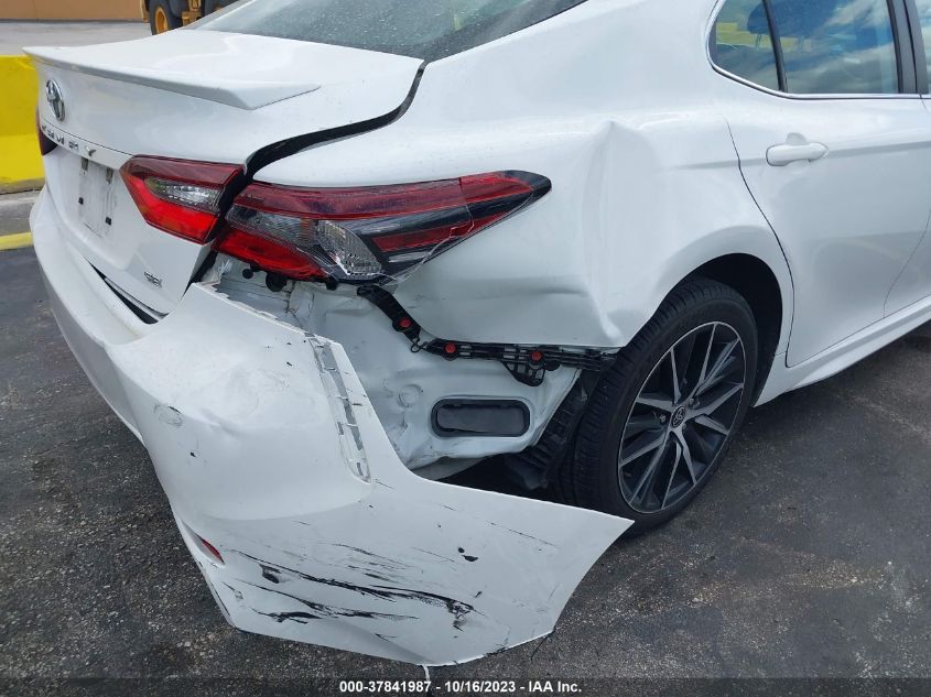 2022 TOYOTA CAMRY SE - 4T1G11AK8NU623802