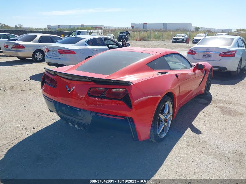 2014 CHEVROLET CORVETTE STINGRAY Z51 1G1YG2D77E5124870