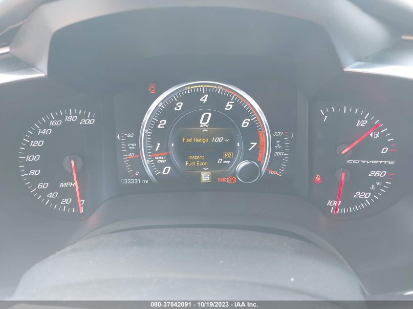 2014 CHEVROLET CORVETTE STINGRAY Z51 1G1YG2D77E5124870
