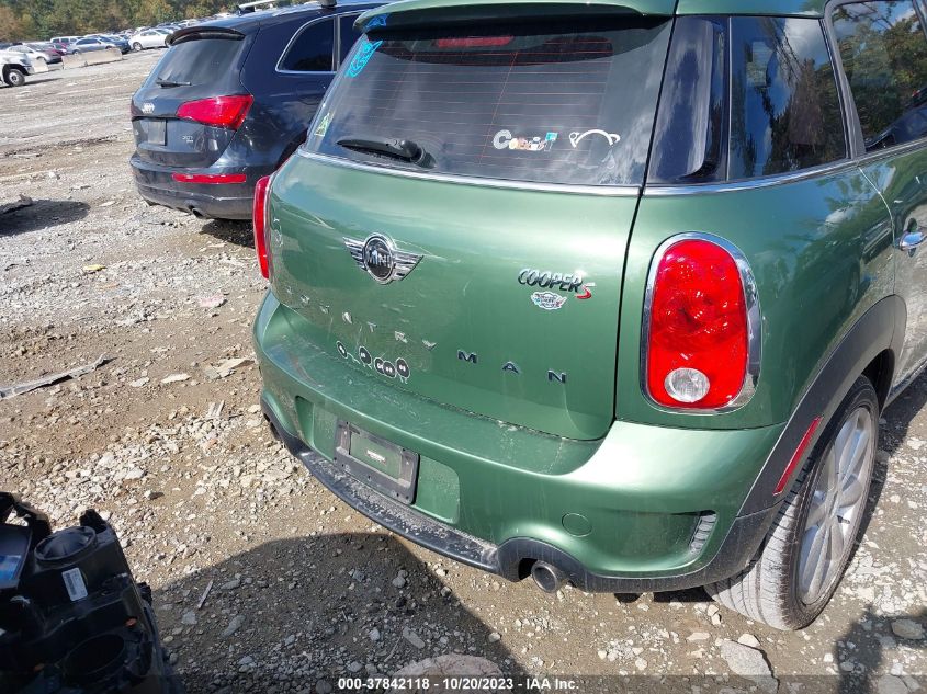 2016 MINI COUNTRYMAN COOPER S WMWZC3C57GWT09797