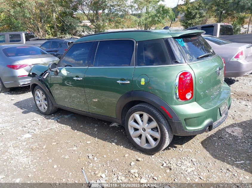 2016 MINI COUNTRYMAN COOPER S WMWZC3C57GWT09797