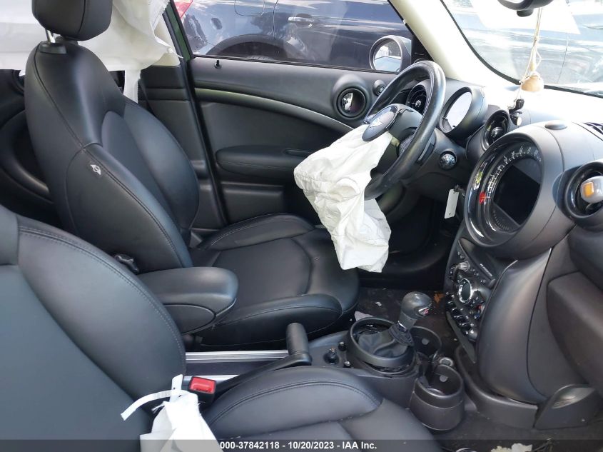 2016 MINI COUNTRYMAN COOPER S WMWZC3C57GWT09797