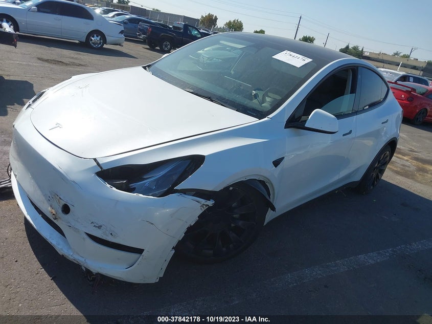 VIN 7SAYGDEE1PF692164 2023 TESLA MODEL Y LONG RANGE