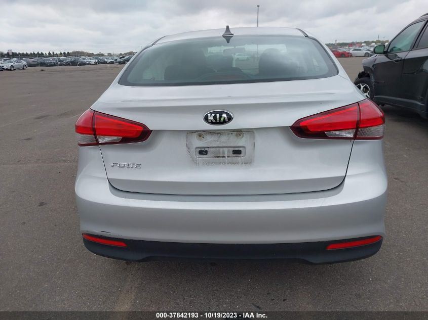 2017 KIA FORTE LX - 3KPFK4A79HE142583