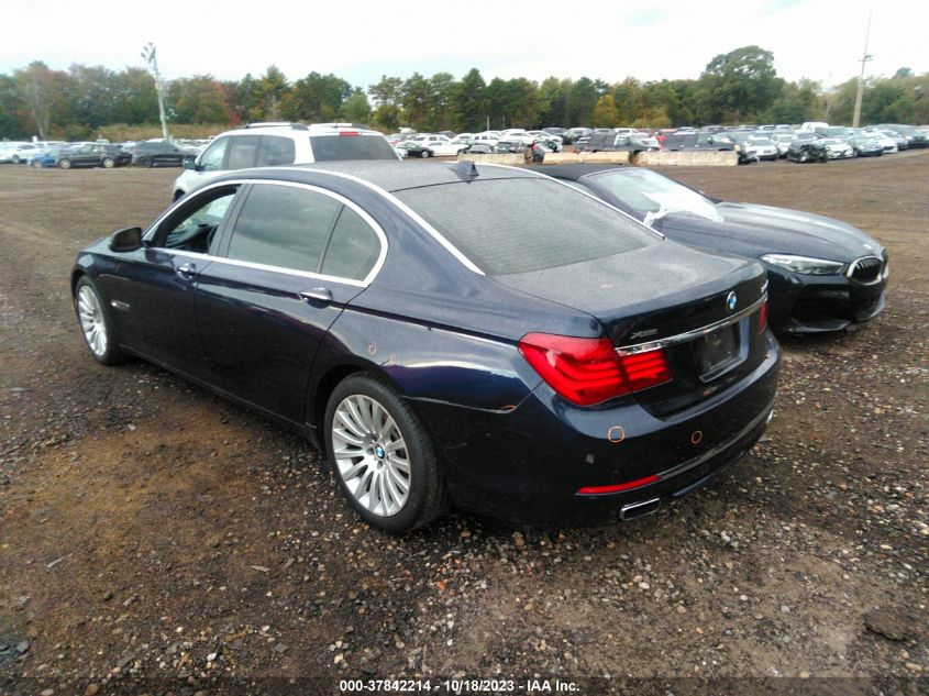 2013 BMW 740LI XDRIVE WBAYF4C55DDE23980