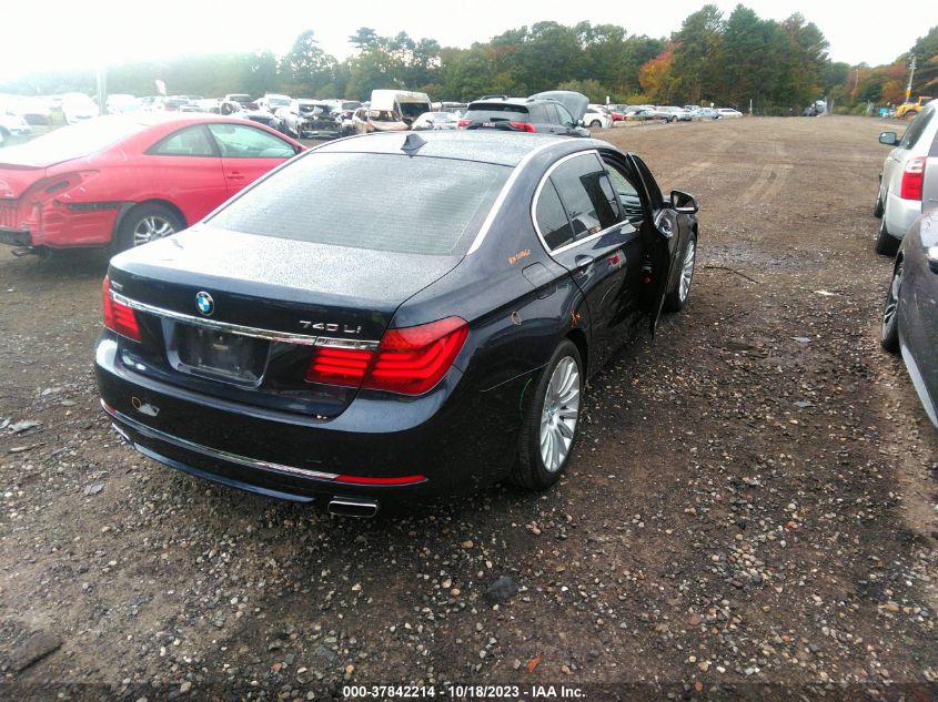 2013 BMW 740LI XDRIVE WBAYF4C55DDE23980
