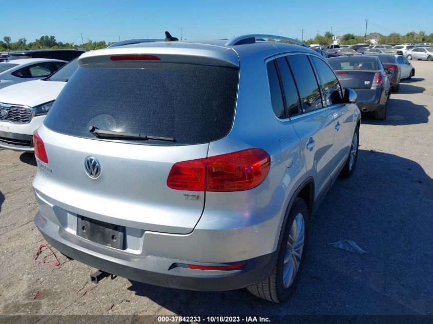 2016 VOLKSWAGEN TIGUAN SE - WVGAV7AX2GW560373