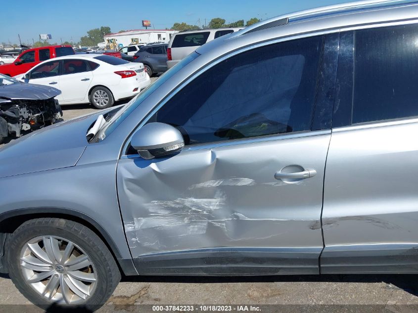 2016 VOLKSWAGEN TIGUAN SE - WVGAV7AX2GW560373