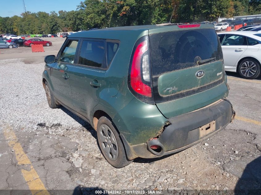2014 KIA SOUL BASE - KNDJN2A20E7029871