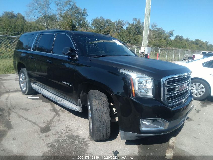 Lot #2525412935 2015 GMC YUKON XL 1500 SLT salvage car