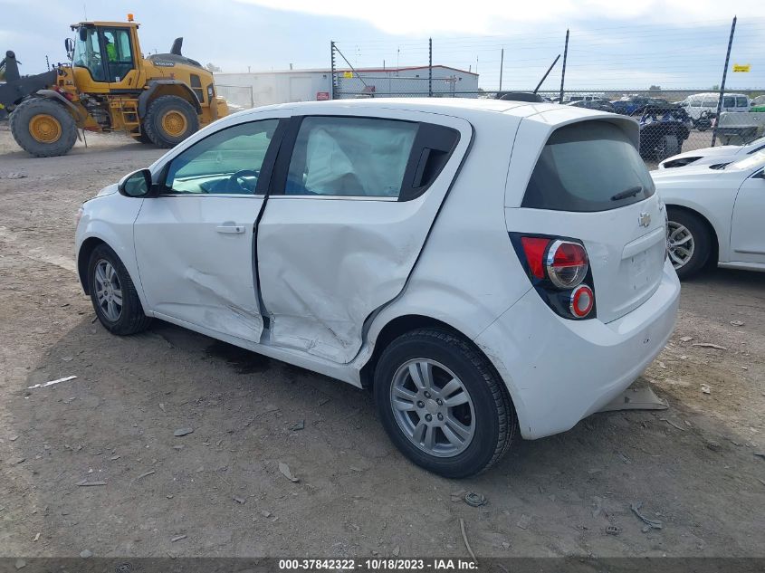2016 CHEVROLET SONIC LT - 1G1JC6SHXG4114293