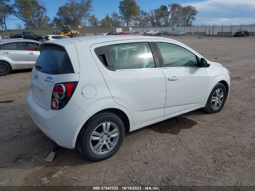 2016 CHEVROLET SONIC LT - 1G1JC6SHXG4114293