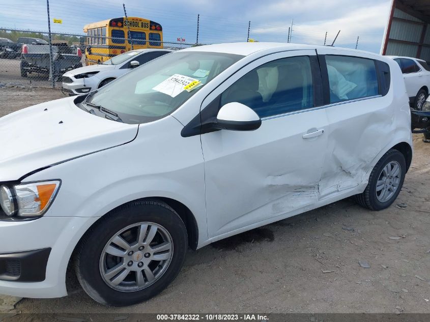 2016 CHEVROLET SONIC LT - 1G1JC6SHXG4114293