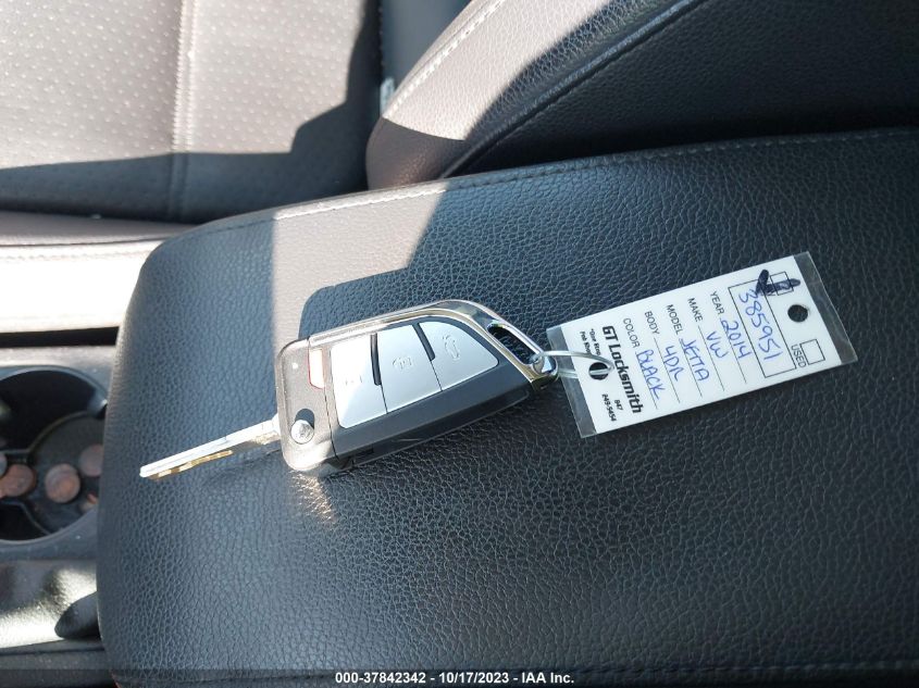 2014 VOLKSWAGEN JETTA SEDAN SE W/CONNECTIVITY/SUNROOF 3VWD07AJ9EM385951