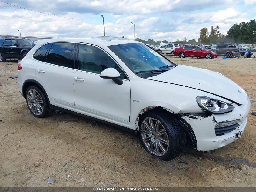 2013 PORSCHE CAYENNE HYBRID S WP1AE2A26DLA14330