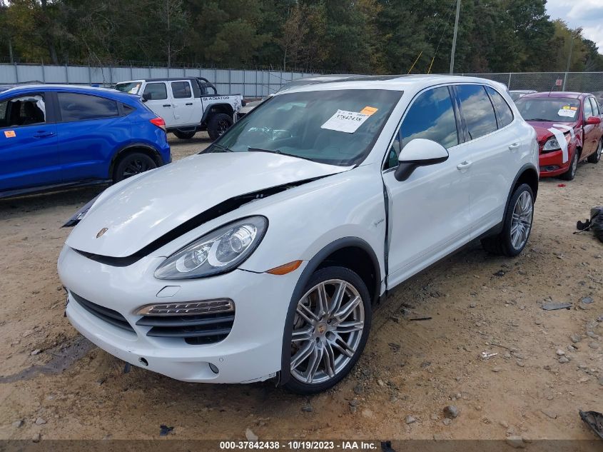 2013 PORSCHE CAYENNE HYBRID S WP1AE2A26DLA14330
