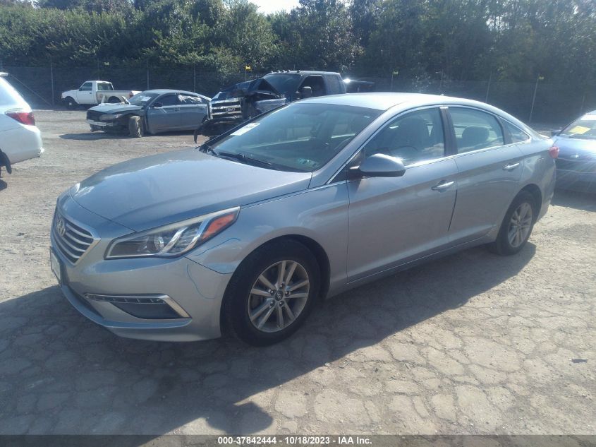 2015 HYUNDAI SONATA 2.4L SE - 5NPE24AF4FH008981