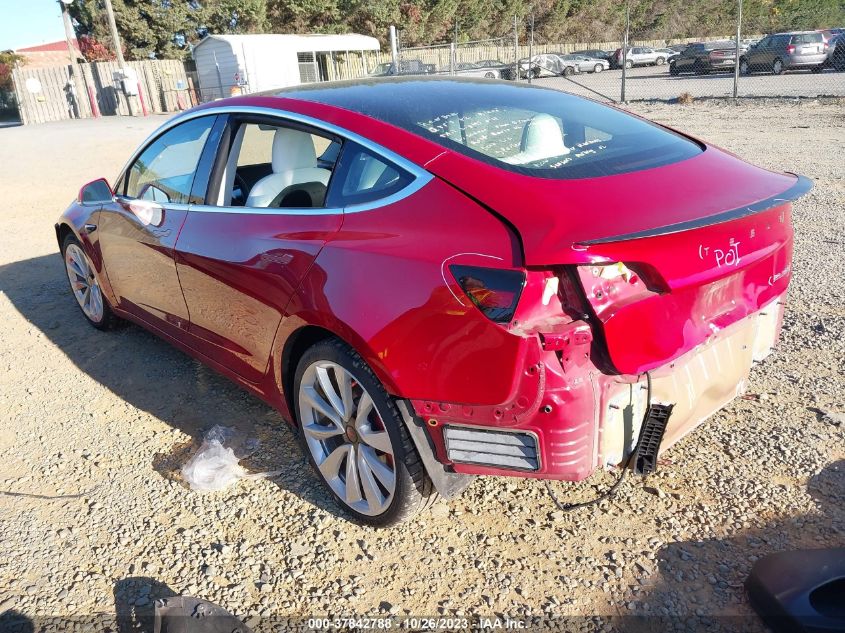 2018 TESLA MODEL 3 LONG RANGE - 5YJ3E1EB7JF055577