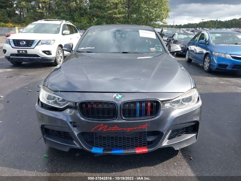 2013 BMW 3 SERIES 335I - WBA3A9G50DNP37690