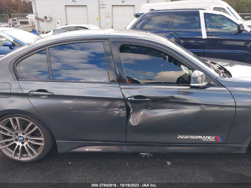 2013 BMW 3 SERIES 335I - WBA3A9G50DNP37690