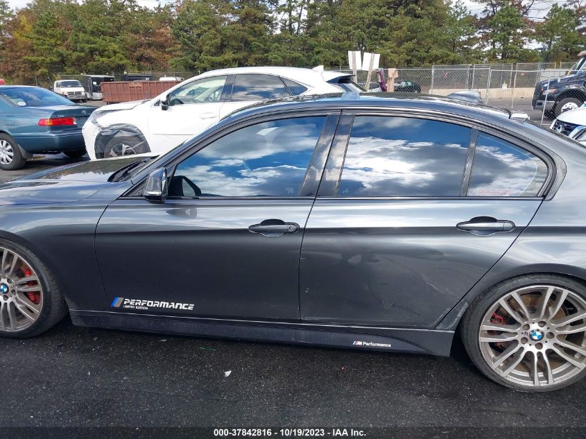 2013 BMW 3 SERIES 335I - WBA3A9G50DNP37690