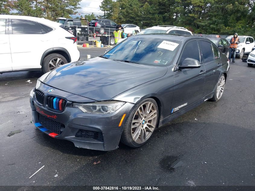 2013 BMW 3 SERIES 335I - WBA3A9G50DNP37690
