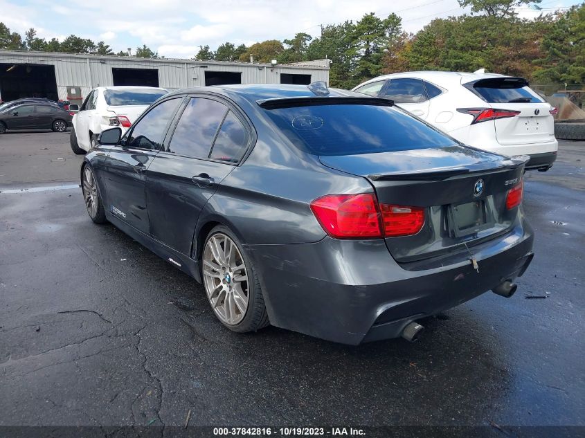 2013 BMW 3 SERIES 335I - WBA3A9G50DNP37690