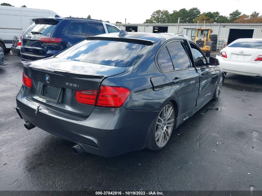 2013 BMW 3 SERIES 335I - WBA3A9G50DNP37690