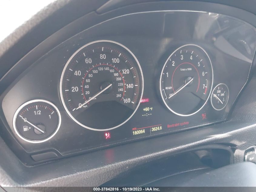 2013 BMW 3 SERIES 335I - WBA3A9G50DNP37690