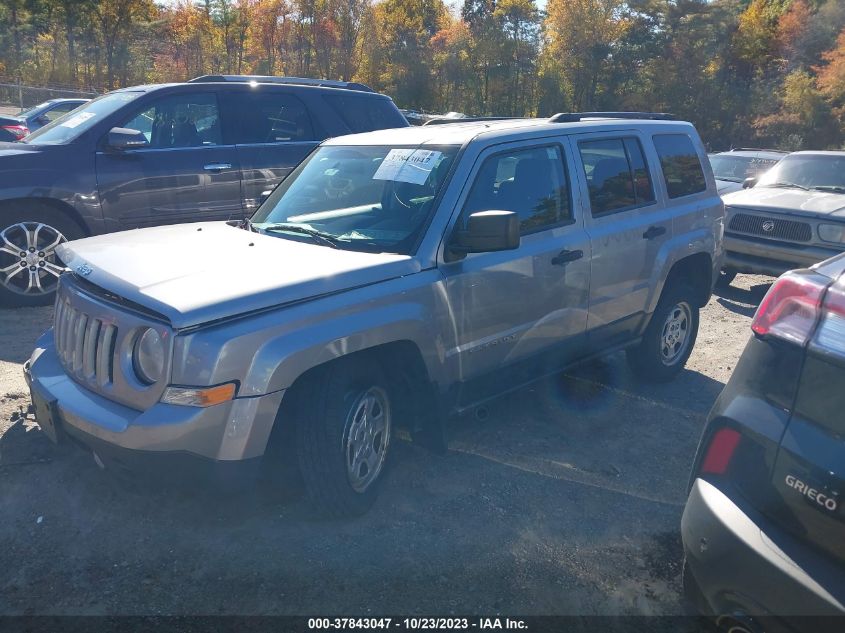 2014 JEEP PATRIOT SPORT - 1C4NJRBB4ED817400
