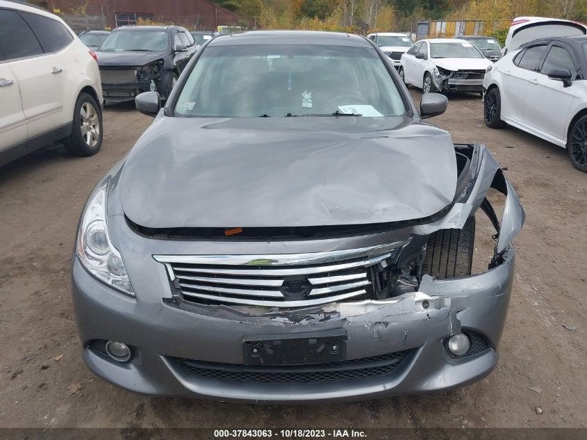2013 INFINITI G37 SEDAN X JN1CV6ARXDM766172