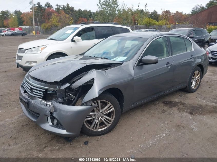 2013 INFINITI G37 SEDAN X JN1CV6ARXDM766172